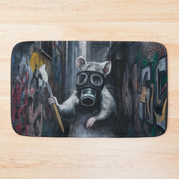 Item preview, Rat Stencil Graffiti designed and sold by Bomax121.
