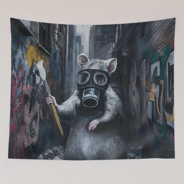 Item preview, Rat Stencil Graffiti designed and sold by Bomax121.