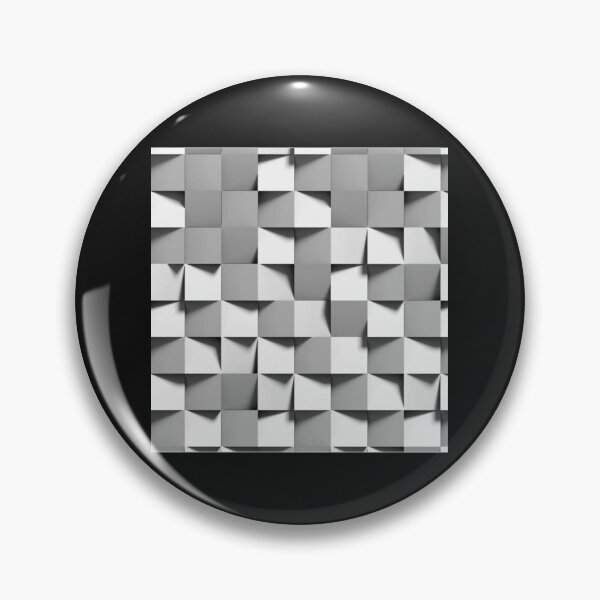 Item preview, 3D Blocks Monochromatic Design   designed and sold by WalteLangworth.