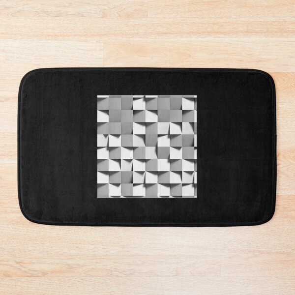 Item preview, 3D Blocks Monochromatic Design   designed and sold by WalteLangworth.