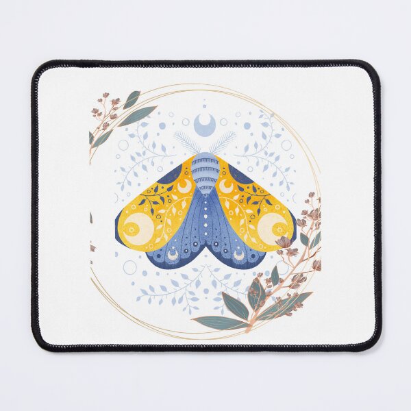 Item preview, chinese moon moth (good fortune, seeing the light) designed and sold by Happyart2024.