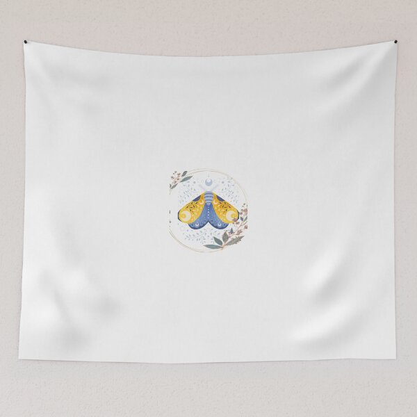 Item preview, chinese moon moth (good fortune, seeing the light) designed and sold by Happyart2024.