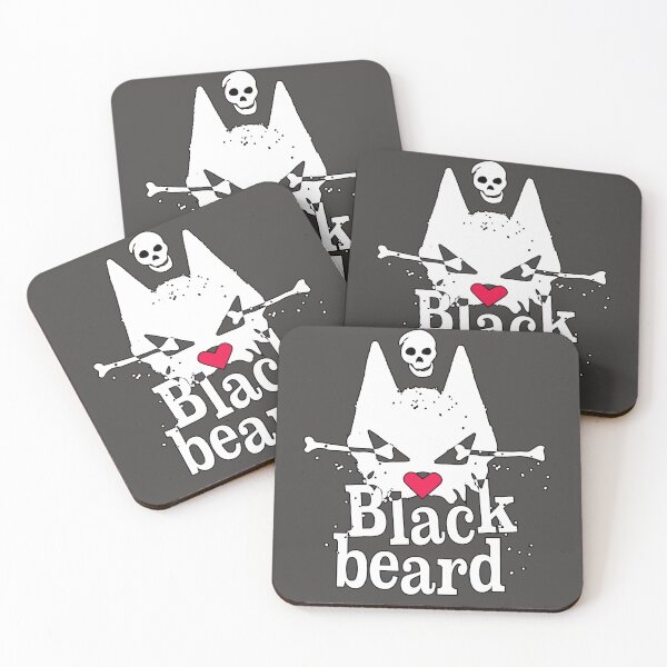 Item preview, Blackbeard pirate Cat designed and sold by artebus.