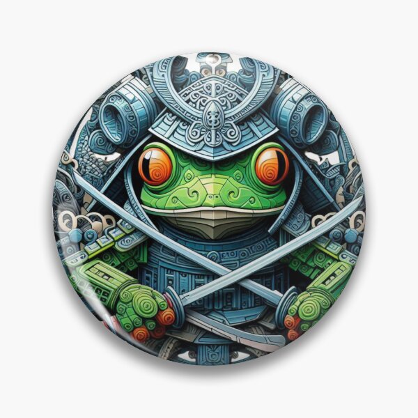 Item preview, Frog Samurai designed and sold by tilmizart.