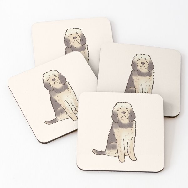 Item preview, Cute otterhound dog drawing  designed and sold by Mayarart.