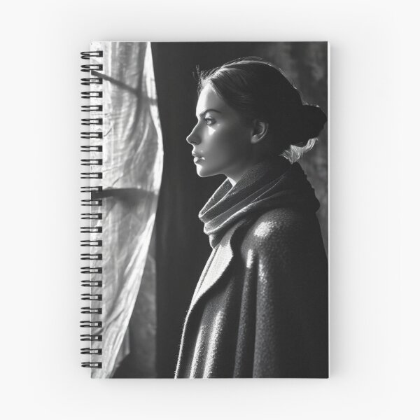 Item preview, a spiritual woman and the light beyond the window designed and sold by JangmiHorang.