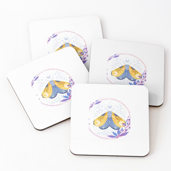 Item preview, chinese moon moth (good fortune, seeing the light) designed and sold by Happyart2024.