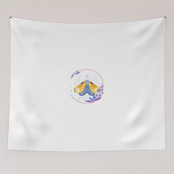 Item preview, chinese moon moth (good fortune, seeing the light) designed and sold by Happyart2024.