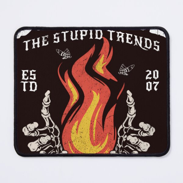 Item preview, Beware the stupid trends fire bones gothic biker designed and sold by CharleSandusky.
