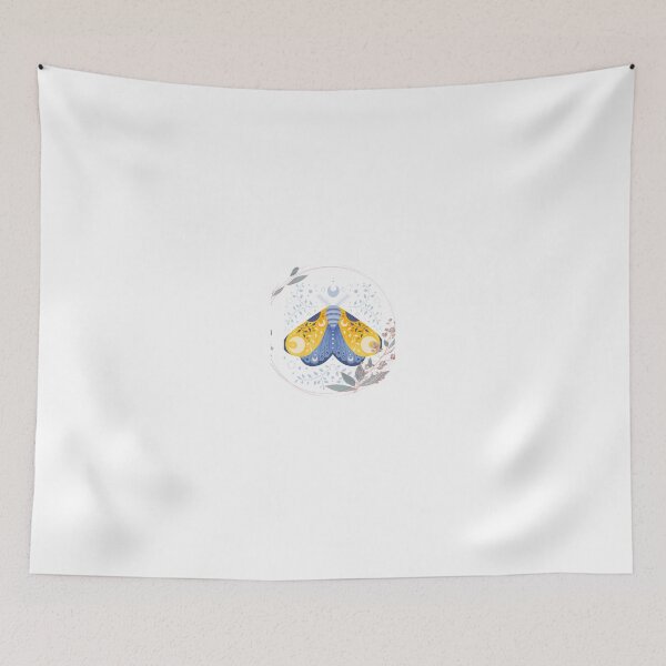 Item preview, chinese moon moth (good fortune, seeing the light) designed and sold by Happyart2024.