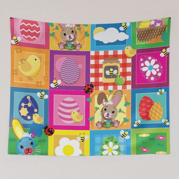 Item preview, Easter patchwork pattern  designed and sold by smalladventures.