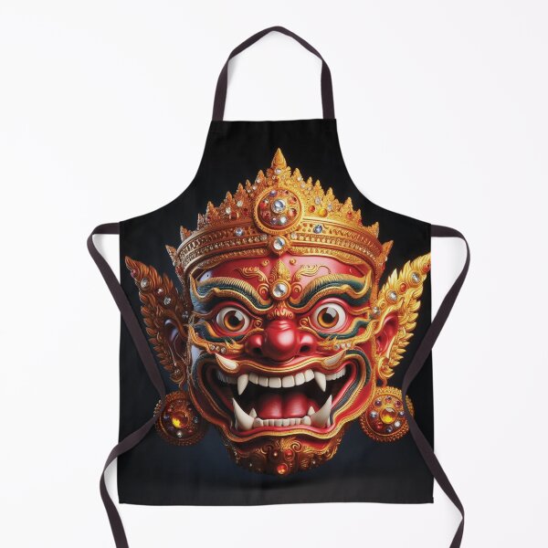 Item preview, Giant red mask with a brutal face Vol.1 designed and sold by Bspaces.