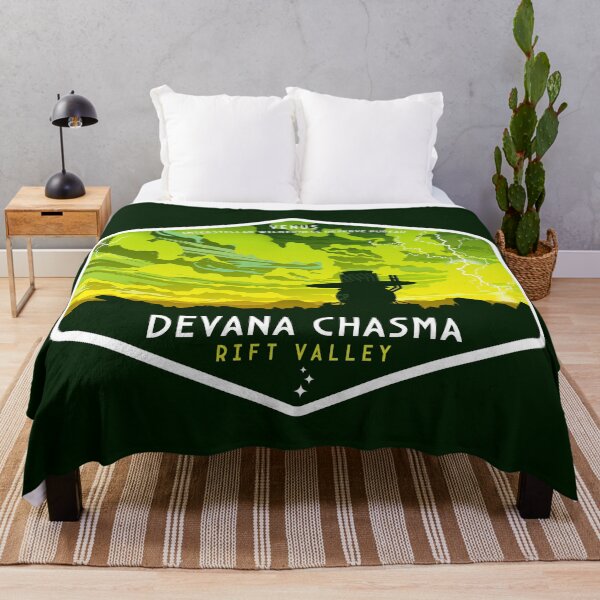 Item preview, Venus. Devana Chasma (Interstellar Wilderness Reserve Bureau Series) designed and sold by BGALAXY.
