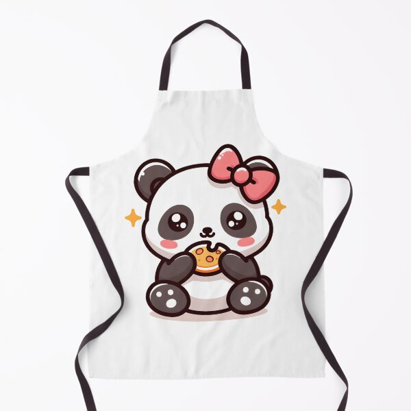 Item preview, Kawaii Panda With Ribbon Bow designed and sold by CanvasCutie.