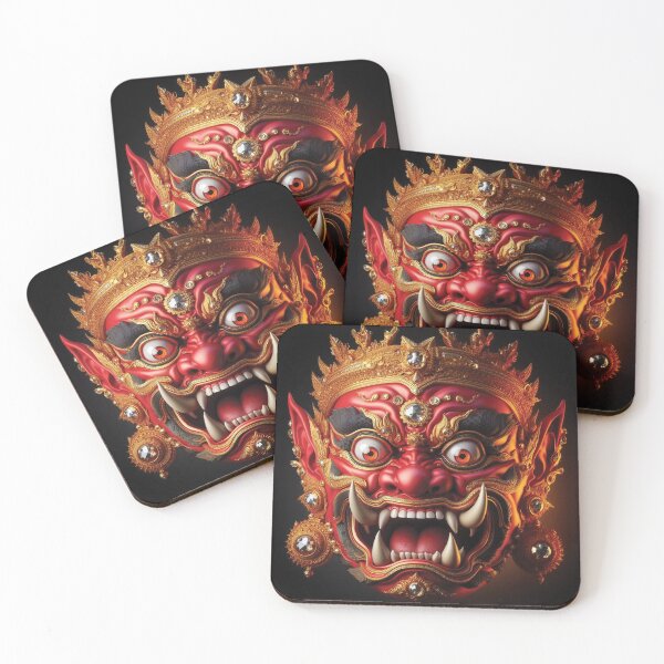 Item preview, Giant red mask with a brutal face Vol.2 designed and sold by Bspaces.