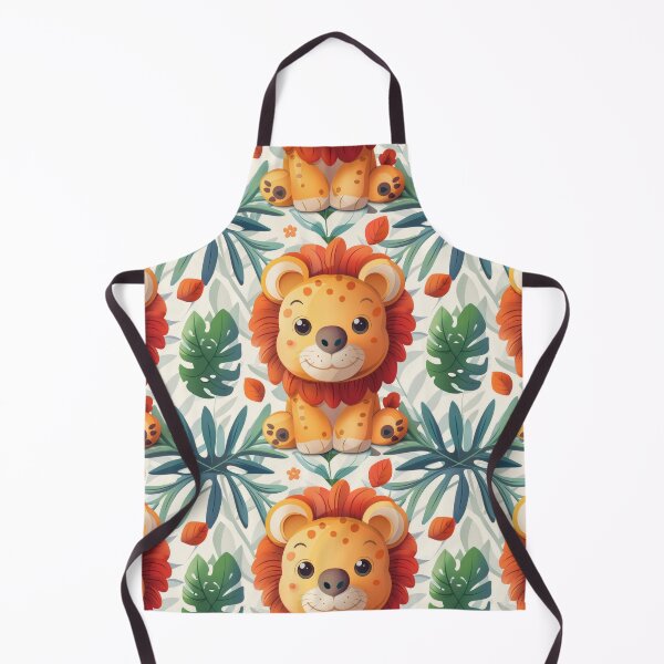 Item preview, Adorable Lion Cub in Lush Jungle Setting designed and sold by PICbyFemke.
