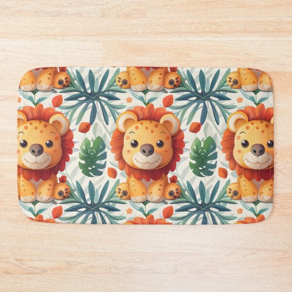 Item preview, Adorable Lion Cub in Lush Jungle Setting designed and sold by PICbyFemke.
