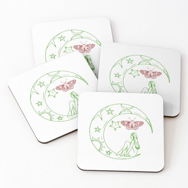 Item preview, chinese moon moth (good fortune, seeing the light) designed and sold by Happyart2024.