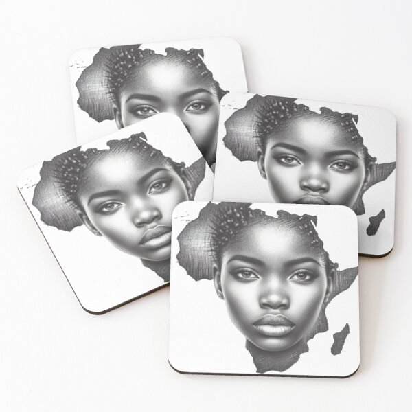 Item preview, African beauty - African woman on african continent designed and sold by NovaMode.