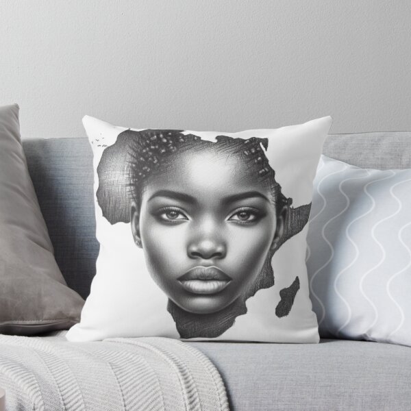Item preview, African beauty - African woman on african continent designed and sold by NovaMode.