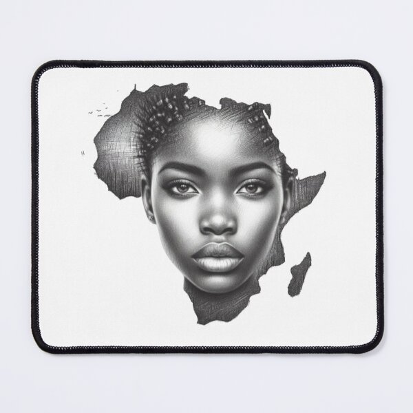 Item preview, African beauty - African woman on african continent designed and sold by NovaMode.