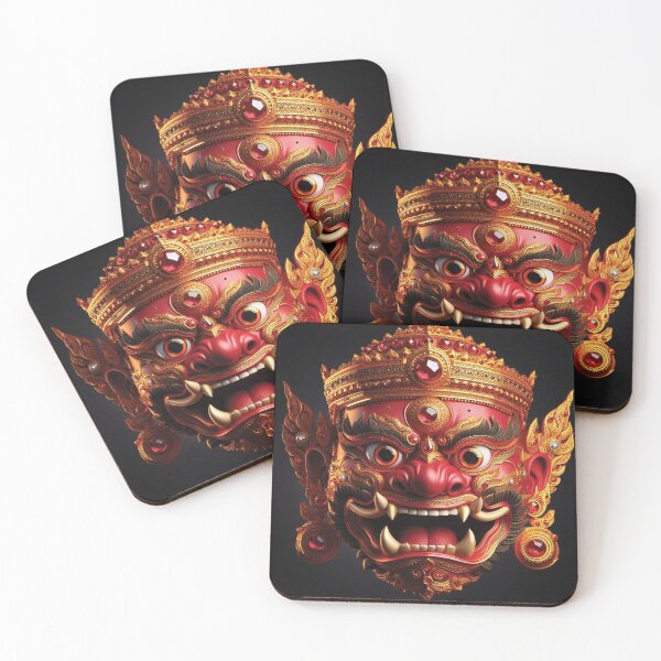 Item preview, Giant red mask with a brutal face Vol.4 designed and sold by Bspaces.