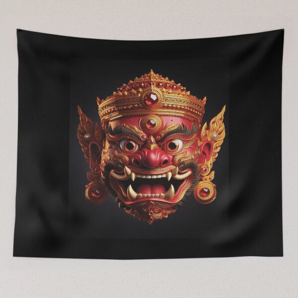 Item preview, Giant red mask with a brutal face Vol.4 designed and sold by Bspaces.