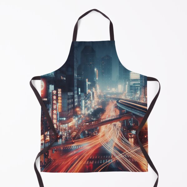 Item preview, Sea of lights in the big city designed and sold by Cerberus-Art.