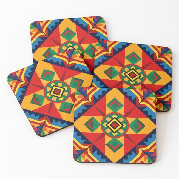 Item preview, African Ankara Pattern Colorful designed and sold by patterncrow.
