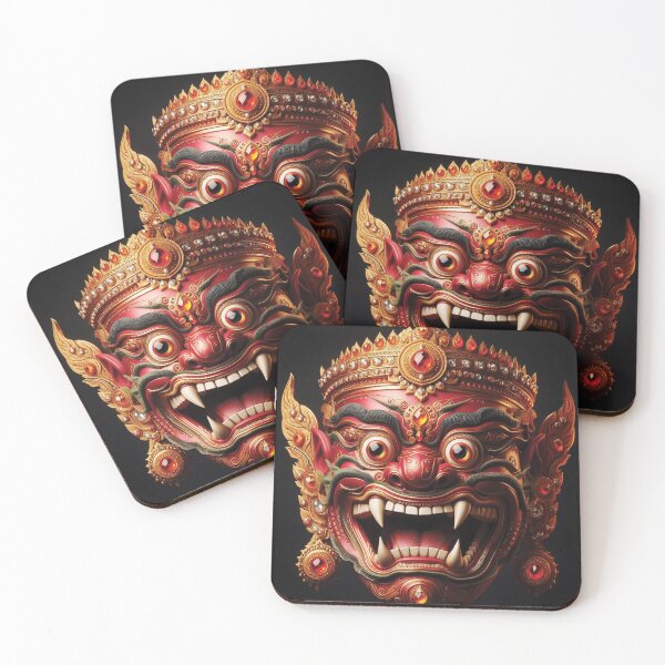 Item preview, Giant red mask with a brutal face Vol.5 designed and sold by Bspaces.