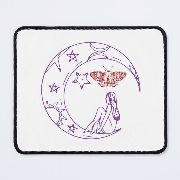 Item preview, chinese moon moth (good fortune, seeing the light) designed and sold by Happyart2024.