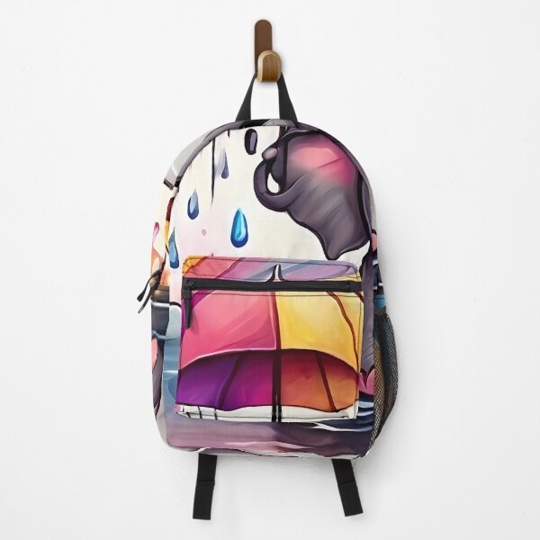 Item preview, Little elephant in the rainbow, cute, umbrela,cool, kids, animal designed and sold by Cyber Kids.