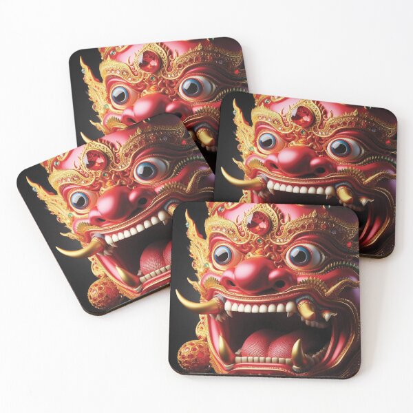 Item preview, Giant red mask with a brutal face Vol.6 designed and sold by Bspaces.