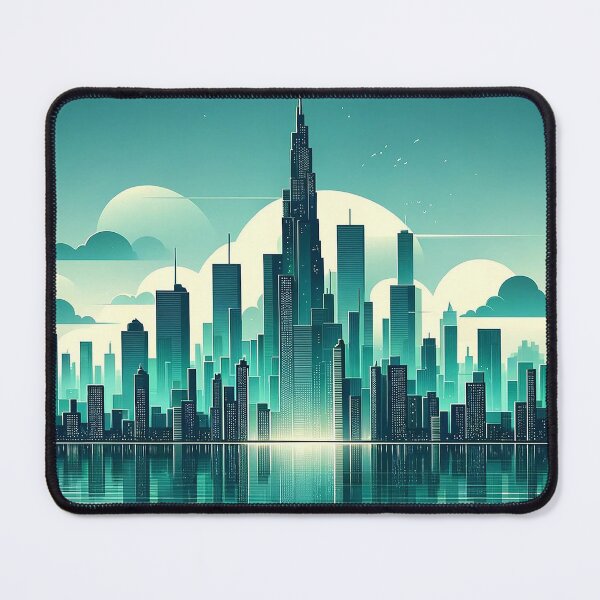 Item preview, Moonlight over the cyber city designed and sold by Cerberus-Art.