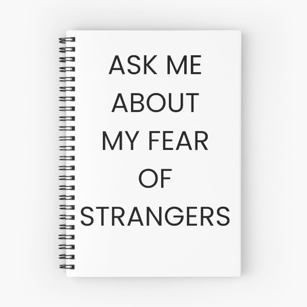 Item preview, Fear of strangers  designed and sold by usualshambles.