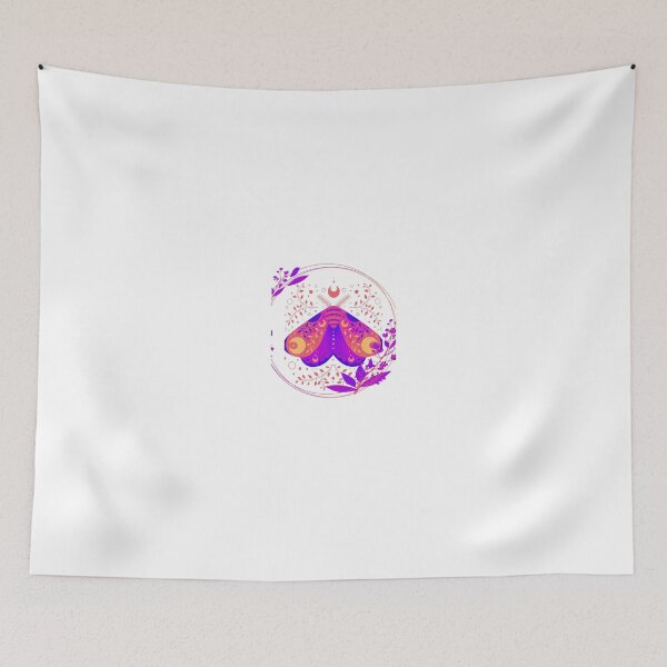 Item preview, chinese moon moth (good fortune, seeing the light) designed and sold by Happyart2024.