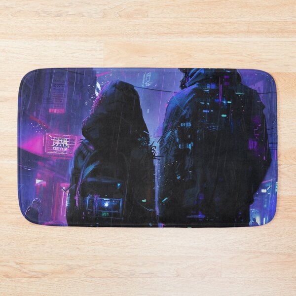 Item preview, Neon Dreams: A Dystopian Rendezvous designed and sold by oanaunciuleanu.