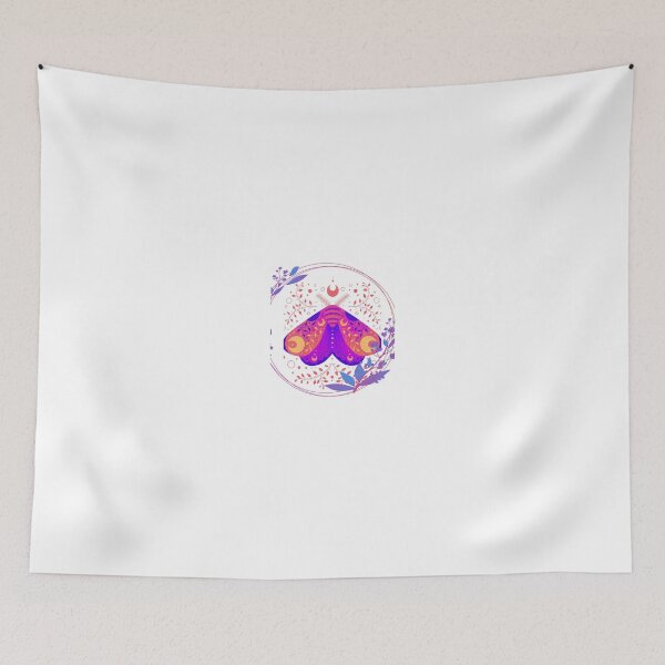 Item preview, chinese moon moth (good fortune, seeing the light) designed and sold by Happyart2024.
