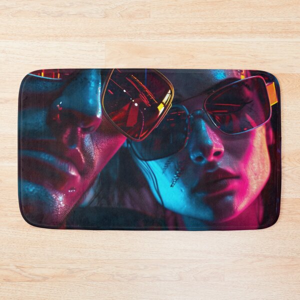 Item preview, Neon Dreams: A Dystopian Rendezvous designed and sold by oanaunciuleanu.