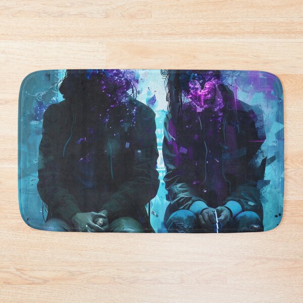 Item preview, Neon Dreams: A Dystopian Rendezvous designed and sold by oanaunciuleanu.