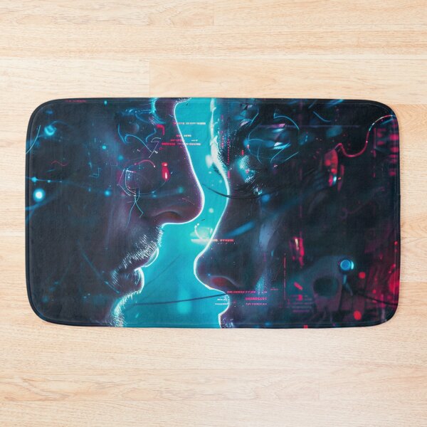Item preview, Neon Dreams: A Dystopian Rendezvous designed and sold by oanaunciuleanu.