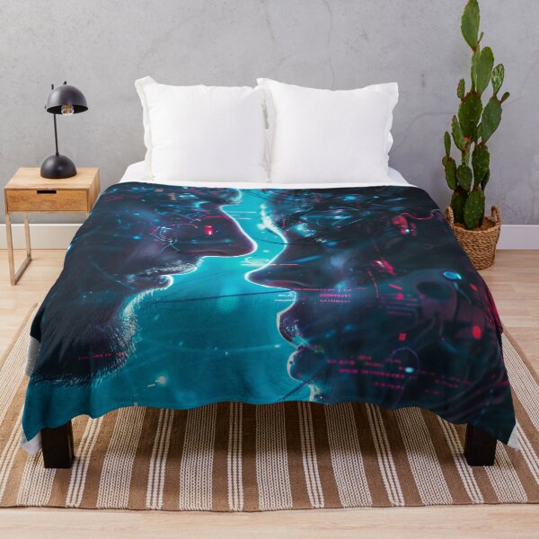 Item preview, Neon Dreams: A Dystopian Rendezvous designed and sold by oanaunciuleanu.