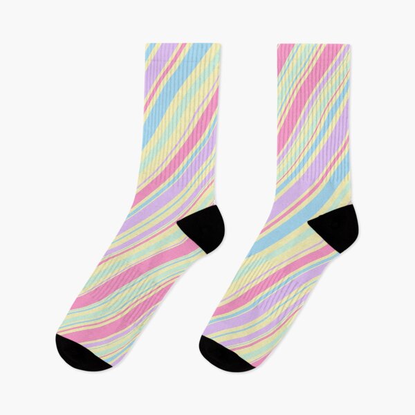 Item preview, Fun pastel colorful stripes pattern  designed and sold by Yaragold.