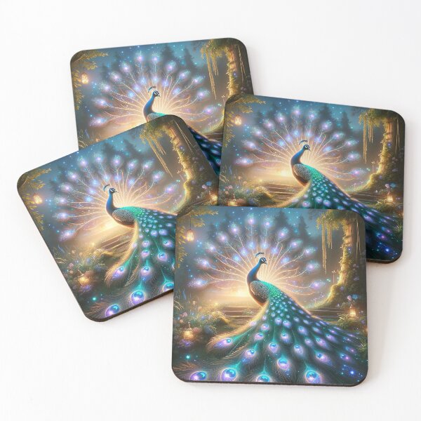 Item preview, Peacock aura in the magic forest designed and sold by Cerberus-Art.