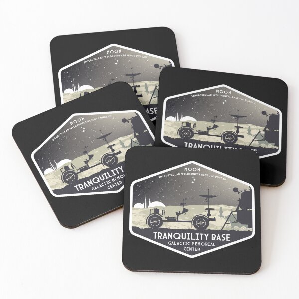 Item preview, Moon. Tranquility Base (Interstellar Wilderness Reserve Bureau Series) designed and sold by BGALAXY.