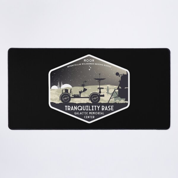 Item preview, Moon. Tranquility Base (Interstellar Wilderness Reserve Bureau Series) designed and sold by BGALAXY.
