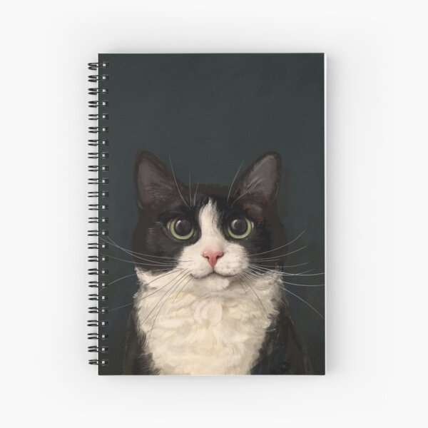 Item preview, Tuxedo Cat Portrait designed and sold by lauragraves.