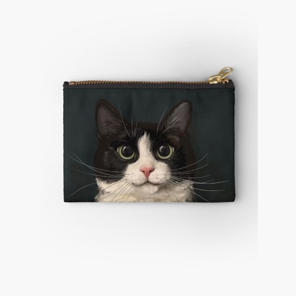 Item preview, Tuxedo Cat Portrait designed and sold by lauragraves.