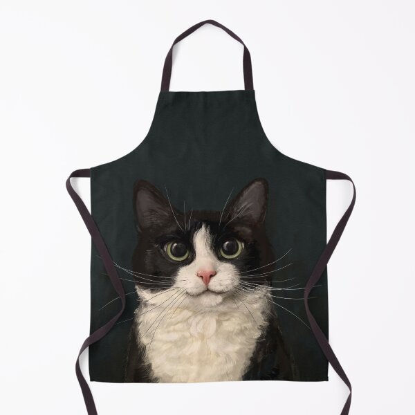 Item preview, Tuxedo Cat Portrait designed and sold by lauragraves.