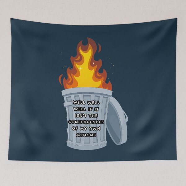 Item preview, Well well well if it isn't the consequences of my own actions designed and sold by Neadoodles.